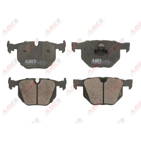 set placute frana disc Producator ABE C2B022ABE