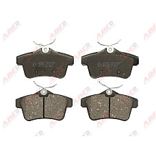 set placute frana disc PEUGEOT RCZ Producator ABE C2P007ABE