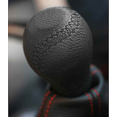 Maciulie maneta schimbat.vit. Gear change lever knob neagra thread trim with a lift-up reverse gear CARPASSION MMT CP10059