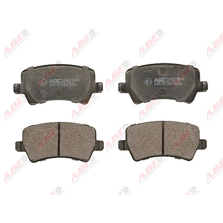set placute frana disc VOLVO S60 II Producator ABE C2G019ABE