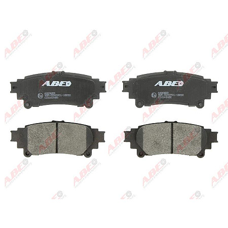 set placute frana disc TOYOTA HIGHLANDER Producator ABE C22042ABE