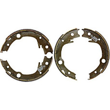 Set saboti frana. frana de mana Sabot frana TOYOTA AVENSIS CELICA COROLLA COROLLA VERSO PRIUS WISH YARIS YARIS VE TOYOTA YARIS II (_P9_), Hatchback, 01.2005 - 12.2014 ABE C02078ABE