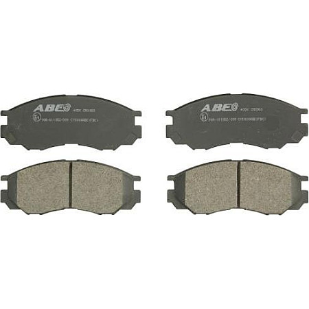 Set placute frana.frana disc Set placute frana Fata MITSUBISHI DELICA - SPACE GEAR L 300 III L200 L400 2.0-2.4-2. MITSUBISHI L400 (PD_W, PC_W, PB_V, PA_W, PA_V), Van, 12.1994 - 04.2007 ABE C15000ABE