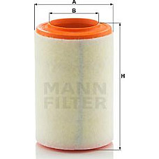 Filtru aer ALFA ROMEO GIULIETTA 1.4-1.4LPG-2.0D 04.10-12.20 ALFA ROMEO GIULIETTA (940_), Hatchback Van, 04.2011 - Mann-Filter C 15 007