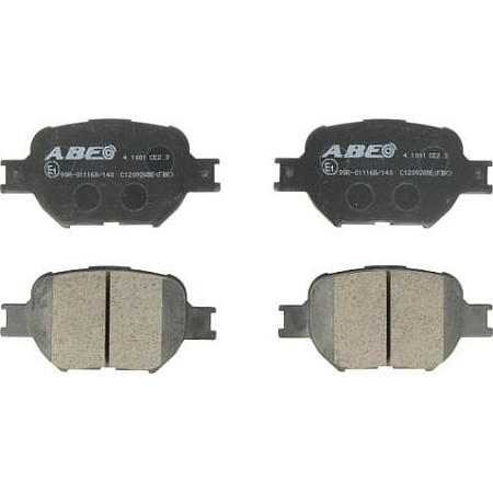 Set placute frana.frana disc Set placute frana Fata LEXUS IS III TOYOTA CELICA COROLLA COROLLA VERSO 1.8-2.0D-2.5 TOYOTA OPA (ZCT1_, ACT1_), Turism, 04.2000 - 04.2005 ABE C12092ABE