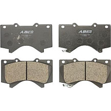Set placute frana.frana disc Set placute frana Fata LEXUS LX TOYOTA LAND CRUISER 200 LAND CRUISER PRADO SEQUOIA T TOYOTA LAND CRUISER IV (_J7_), Ridica, 11.1984 - ABE C12129ABE