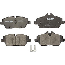 Set placute frana.frana disc Set placute frana Fata BMW 1 E81 1 E82 1 E87 1 E88 2 F45 MINI F55 F56 F57 R50 R53 R5 BMW 1 (5 door) I (E87), Hatchback, 02.2003 - 01.2013 ABE C1B023ABE