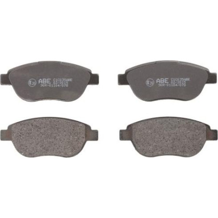 Set placute frana.frana disc Set placute frana Fata CITROEN BERLINGO BERLINGO-MINIVAN C3 I C3 II C4 C4 I XSARA XS PEUGEOT 207 (WA_, WC_), Hatchback Van, 04.2006 - ABE C1C035ABE