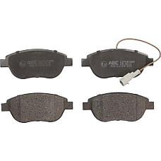 Set placute frana.frana disc Set placute frana Fata ABARTH 500 - 595 - 695 500C - 595C - 695C CHRYSLER DELTA CITR FIAT STILO (192_), Van, 10.2001 - 08.2008 ABE C1F037ABE