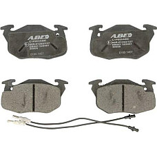 Set placute frana.frana disc Set placute frana Fata CITROEN SAXO PEUGEOT 106 I 106 II 205 205 I 205 II 305 305 I PEUGEOT 106 I (1A, 1C), Hatchback, 08.1991 - 04.1996 ABE C1P005ABE