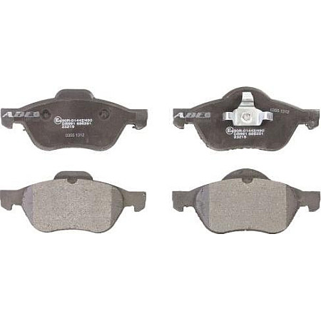 Set placute frana.frana disc Set placute frana Fata RENAULT GRAND SCENIC II LAGUNA II LAGUNA III MEGANE II SCENIC RENAULT LAGUNA II Grandtour (KG0/1_), Turism, 03.2001 - 12.2007 ABE C1R019ABE