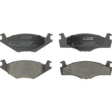 Set placute frana.frana disc Set placute frana Fata se potriveste. SEAT CORDOBA IBIZA II VW DERBY POLO POLO CLASSIC POLO II POL VW POLO CLASSIC (86C, 80), Sedan, 01.1985 - 09.1994 ABE C1W013ABE