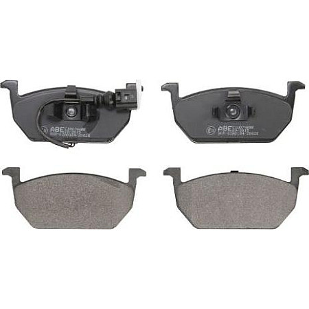 Set placute frana.frana disc Set placute frana Fata AUDI A3 TT SEAT ATECA LEON LEON SC LEON SPORTSTOURER LEON ST AUDI A3 (8VS, 8VM), Limousine, 05.2013 - ABE C1W074ABE