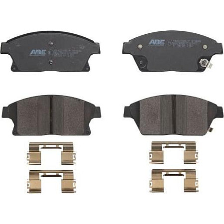 Set placute frana.frana disc Set placute frana Fata BUICK ENCORE VERANO CADILLAC ATS CHEVROLET CRUZE ORLANDO TRAX CHEVROLET CRUZE (J308), Turism, 08.2012 - ABE C1X037ABE-P