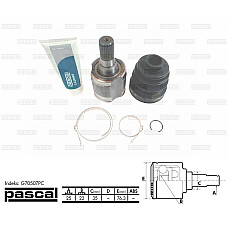 Set articulatie planetara HYUNDAI ACCENT II LC Producator PASCAL G70507PC