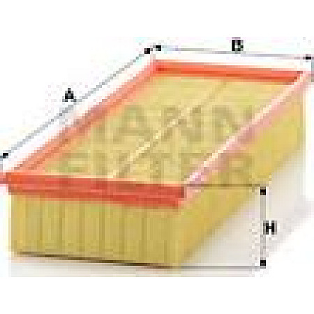 Filtru aer ARO 10 AUDI 100 C2 100 C3 80 B2 80 B3 80 B4 90 B2 90 B3 CABRIOLET B3 COUPE B2 COUPE B3 QUATTRO VW CADD AUDI QUATTRO (85), Compartiment, 07.1980 - 07.1991 Mann-Filter C 34 109