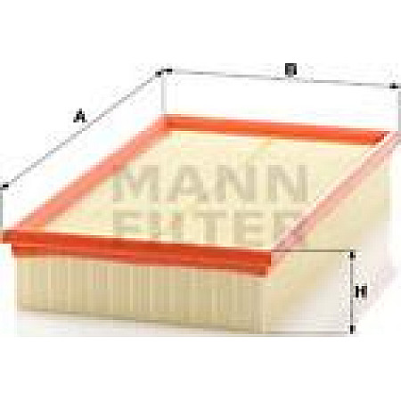 Filtru aer MERCEDES E T-MODEL S210 E VF210 E W210 SSANGYONG KORANDO MUSSO 2.0-4.3 06.95-06.06 MERCEDES-BENZ E-CLASS T-Model (S210), Turism, 06.1996 - 03.2003 Mann-Filter C 34 175