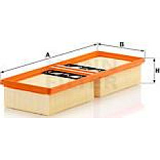 Filtru aer ALFA ROMEO GIULIA STELVIO 2.0-2.2D-2.9 10.15- ALFA ROMEO GIULIA (952_), Sedan, 10.2015 - Mann-Filter C 36 031