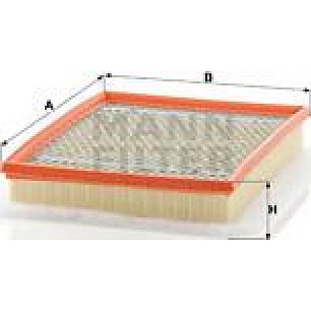 Filtru aer OPEL ASTRA G ASTRA H ASTRA H GTC ZAFIRA A 1.3D-2.2D 08.99-10.10 OPEL ASTRA H (A04), Turism, 08.2004 - 05.2014 Mann-Filter C 30 130/2