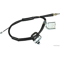 Cablu, frana de parcare Cablu frana de mana Spate Stanga 1277mm tip frana: disc/tambur NISSAN TERRANO I 2.7D/3.0 02.89-02.96 HERTH+BUSS JAKOPARTS J3921025