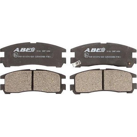 Set placute frana.frana disc Set placute frana Spate CHRYSLER SEBRING HYUNDAI GALLOPER II SANTAMO MITSUBISHI 3000 MITSUBISHI ECLIPSE III (D5_A), Compartiment, 04.1999 - 12.2005 ABE C25003ABE
