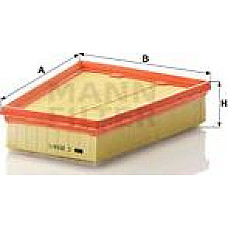 Filtru aer MERCEDES CITAN MIXTO DOUBLE CABIN CITAN MPV CITAN-MINIVAN W415 RENAULT KANGOO BE BOP KANGOO EXPRESS KA RENAULT GRAND SCENIC II (JM0/1_), Dubita, 04.2004 - 06.2009 Mann-Filter C 25 101