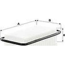 Filtru aer DAIHATSU CHARADE VIII GREAT WALL VOLEEX C20R SUBARU TREZIA TOYOTA URBAN CRUISER VERSO S YARIS YARIS VE TOYOTA SOLUNA VIOS (_P4_), Sedan, 07.2002 - 08.2013 Mann-Filter C 2513
