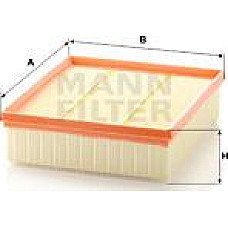 Filtru aer LAND ROVER DEFENDER 2.2D-2.4D 10.06-05.16 LAND ROVER DEFENDER (L316), Sabrioleta, 08.1990 - 02.2016 Mann-Filter C 25 122