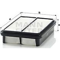 Filtru aer GEO STORM ISUZU GEMINI TOYOTA 4 RUNNER I HILUX V PREVIA I VW TARO 1.5-2.4 01.85-08.00 TOYOTA HILUX IV (_N5_, _N6_), Ridica, 11.1982 - 12.1989 Mann-Filter C 2535