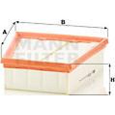 Filtru aer NISSAN NV250 RENAULT GRAND SCENIC II KANGOO EXPRESS MEGANE II SCENIC II 1.5D-2.0D 11.02- RENAULT SCENIC II (JM0/1_), Dubita, 06.2003 - 07.2010 Mann-Filter C 2538