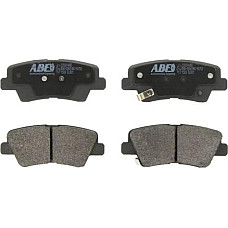 Set placute frana.frana disc Set placute frana Spate HYUNDAI ACCENT IV ELANTRA IV ELANTRA V ELANTRA VI GETZ GRAND HYUNDAI i10, Sedan, 12.2013 - ABE C20314ABE