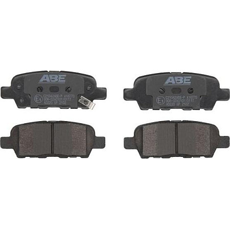 Set placute frana.frana disc Set placute frana Spate INFINITI EX FX G M M37 M45 Q50 Q60 Q70 QX50 I NISSAN 350Z AL NISSAN VERSA I (SC11X), Sedan, 08.2006 - ABE C21042ABE-P