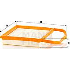 Filtru aer MERCEDES C A205 C C205 C T-MODEL S205 C W205 CLS C218 CLS SHOOTING BRAKE X218 E A207 E A238 E C207 E C MERCEDES-BENZ SL (R231), Sabrioleta, 01.2012 - Mann-Filter C 21 020
