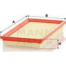 Filtru aer ALFA ROMEO MITO FIAT 500 500 C 500L PANDA PUNTO LANCIA YPSILON 0.9-0.9CNG-0.9LPG 09.09- FIAT 500 (312_), Hatchback, 07.2007 - Mann-Filter C 28 013