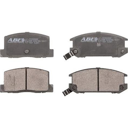 Set placute frana.frana disc Set placute frana Spate LEXUS ES TOYOTA CALDINA CAMRY CENTURY CHASER COROLLA CORONA TOYOTA RAV 4 I (_A1_), Crossover, 01.1994 - 09.2000 ABE C22009ABE