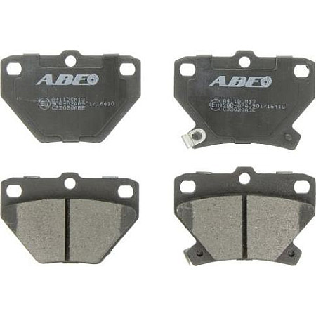 Set placute frana.frana disc Set placute frana Spate PONTIAC VIBE TOYOTA CAMRY CELICA COROLLA COROLLA VERSO MATRI TOYOTA PRIUS II (_W2_), Hatchback, 09.2003 - 12.2009 ABE C22020ABE