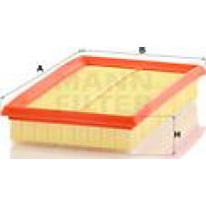 Filtru aer FIAT 500X TIPO JEEP RENEGADE 1.0 06.18- FIAT 500X (334_), Hatchback, 09.2014 - Mann-Filter C 27 046