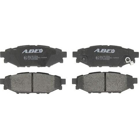 Set placute frana.frana disc Set placute frana Spate PORSCHE 911 SUBARU BRZ FORESTER IMPREZA LEGACY IV LEGACY V O SUBARU IMPREZA (GR, GH, G3), Hatchback, 03.2007 - 05.2014 ABE C27005ABE