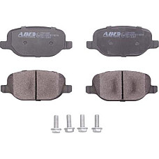 Set placute frana.frana disc Set placute frana Spate ALFA ROMEO 159 BRERA SPIDER LANCIA DELTA III THESIS RENAULT ALFA ROMEO 159 (939_), Sedan, 06.2005 - 12.2012 ABE C2D010ABE