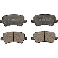 Set placute frana.frana disc Set placute frana Spate se potriveste. VOLVO S60 II S80 II V60 I V60 II V70 II V70 III V70 III-KOM LAND ROVER RANGE ROVER EVOQUE (L538), Crossover, 06.2011 - ABE C2G019ABE