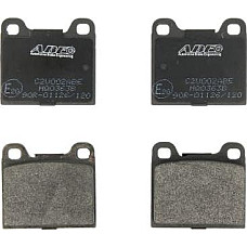 Set placute frana.frana disc Set placute frana Spate se potriveste. VOLVO 240 260 740 760 780 850 940 940 II 960 960 II C70 I S VOLVO 260 (P262), Compartiment, 09.1975 - 12.1985 ABE C2V002ABE