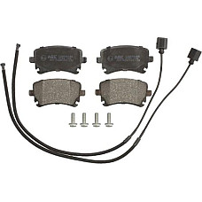 Set placute frana.frana disc Set placute frana Spate AUDI A4 B6 A4 B7 A4 B8 A6 ALLROAD C6 A6 C5 A6 C6 A8 D3 BENTL AUDI A8 II (4E2, 4E8), Sedan, 10.2002 - 12.2010 ABE C2W040ABE