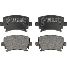 Set placute frana.frana disc Set placute frana Spate AUDI A3 A4 B5 A4 B6 A4 B7 A4 B8 A6 ALLROAD C6 A6 C4 A6 C5 A6 VW TIGUAN (5N_), Crossover, 09.2007 - 07.2018 ABE C2W021ABE