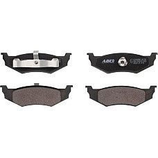 Set placute frana.frana disc Set placute frana Spate CHRYSLER 300M CIRRUS CONCORDE DAYTONA LE BARON LHS NEON NEON CHRYSLER VISION (LH), Sedan, 09.1993 - 12.1997 ABE C2Y000ABE