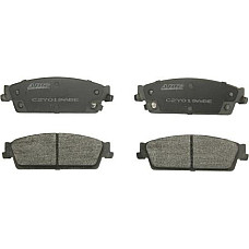 Set placute frana.frana disc Set placute frana Spate CADILLAC ESCALADE CHEVROLET AVALANCHE SILVERADO 1500 SILVERA CHEVROLET TAHOE (K2UC), Crossover, 07.2014 - ABE C2Y019ABE