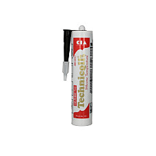 Material de etansare Silicon de etansare etansare izolant de silicon cartus 300ml culoare: Negru rezistent la Apa Lichid racire Uleiuri de motor Vaselina -60/300Ccarton inlocuieste garniturile de hirtie plast TECHNICQLL TE S-686 300 ML