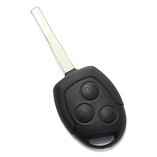 Ford - Carcasa cheie cu 3 butoane si suport baterie