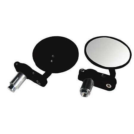 Sistem oglinzi oglinzi la capetele a volanului S PHOENIXo tanar negru BIKE IT MRU025