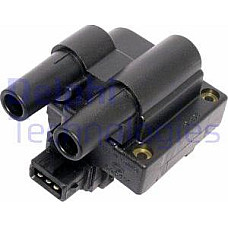 Bobina de inductie aprindere Modulul II Renault Clio Kangoo Megane Coupe & Classic & Scenic Megane I RENAULT MEGANE I (EA0/1_), Sabrioleta, 10.1996 - 08.2003 Delphi CE20046-12B1