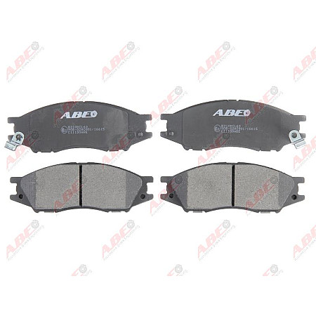 set placute frana disc NISSAN ALMERA II Hatchback N16 Producator ABE C11100ABE